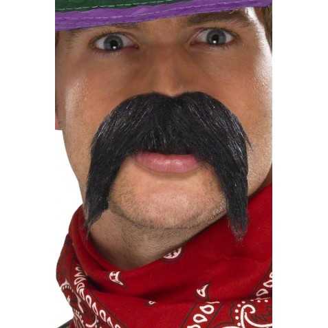 Moustache épaisse de Gringo mexicain