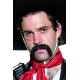 Moustache noire de Cow Boy Mexicain