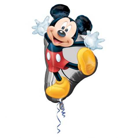 Ballon gonflable Mickey pour déco gouter d'anniversaire Disney