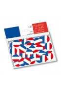 Confettis de table drapeau français