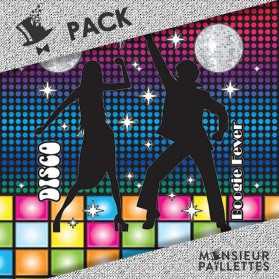 Pack déco géante soirée Disco