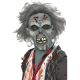 Masque de Zombie aux cheveux gris