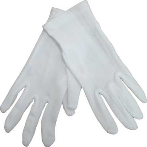 Gants blancs-Paire de gants en Blanc-Père Noël Magicien