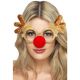 Paire de Lunettes Rennes de Noel
