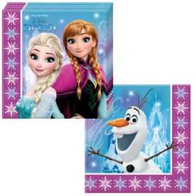 20 serviettes papier Reine des neiges
