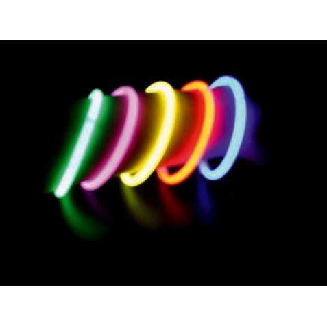 Bracelet Fluo, Bracelet Lumineux en lot de 15 - Couleur de Nuit