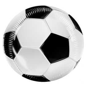 6 Assiettes pour deco de table à thème Football