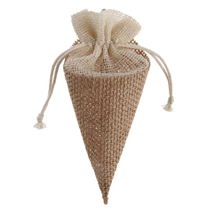 Download Accessoire dragées - sachets dragées en toile de jute