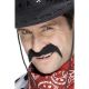 Fausse Moustache noire de Cowboy