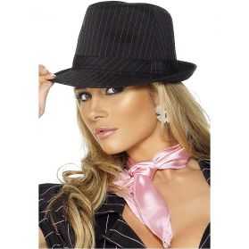 Chapeau déguisement Gangster Femme