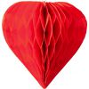 coeur en papier rouge