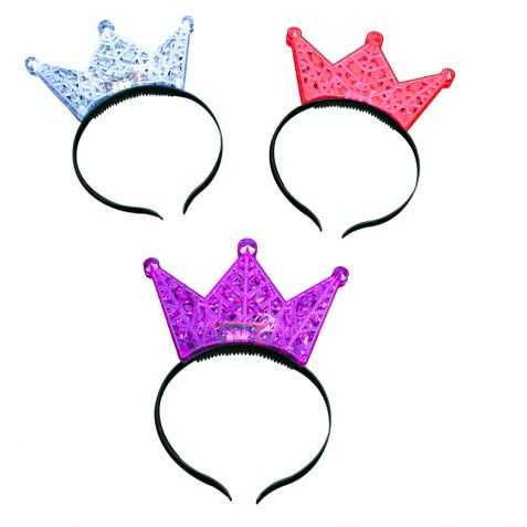 Couronne Princesse Lumineuse Enfant Gadget Anniversaire Princesses