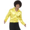 Chemise Disco homme taille L jaune