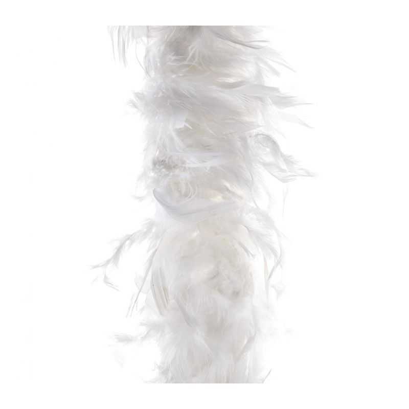 Boa en plumes - 1m80 - Blanc et Noir - Jour de Fête - Accessoires