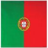 Bandana avec motif du drapeau portugais