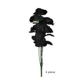 Bouquet morbide de Roses noires