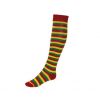 Grandes Chaussettes de Clown rayées de toutes les couleurs