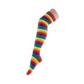 Paire de chaussettes arc en ciel