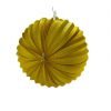 Lampion papier rond jaune