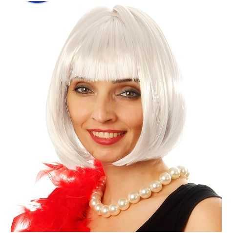 Perruque Cabaret cheveux blancs