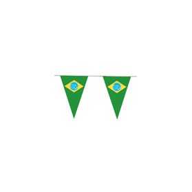 Guirlande avec drapeaux du Brésil