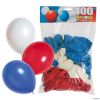 100 Ballons Standard tricolores