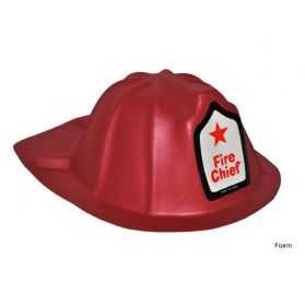 Casque rouge Pompier enfant