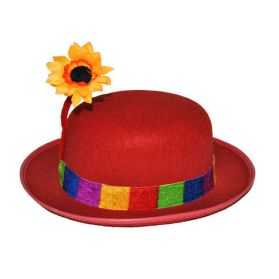 Chapeau Clown avec une fleur