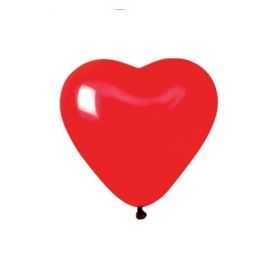 50 Ballons en forme de coeur