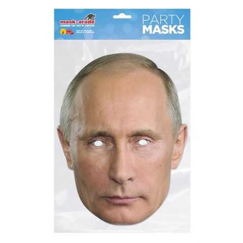 Masque Vladimir Poutine en carton