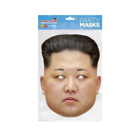 Masque Kim Jong Un dictateur coréen du nord