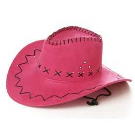 Chapeau cow boy rose