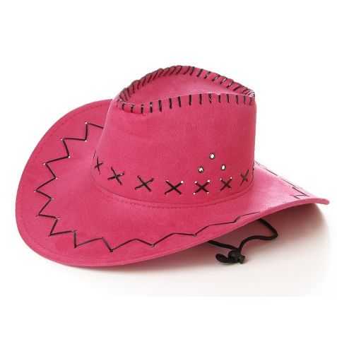 Chapeau cow boy rose