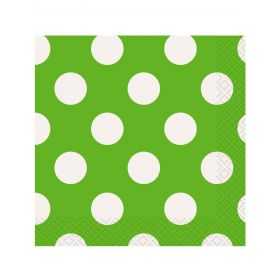Grandes Serviettes papier à pois