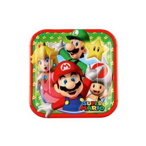 Petites assiettes Super Mario