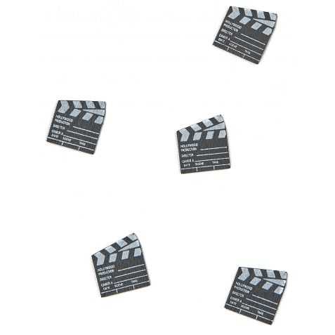 Confettis pour déco de table à thème Cinéma