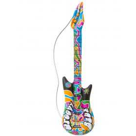Guitare Hippie gonflable