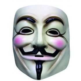Masque anonymous blanc