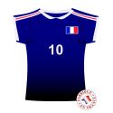 Décor Maillot Equipe de France