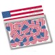 Confettis de table aux couleurs du drapeau USA