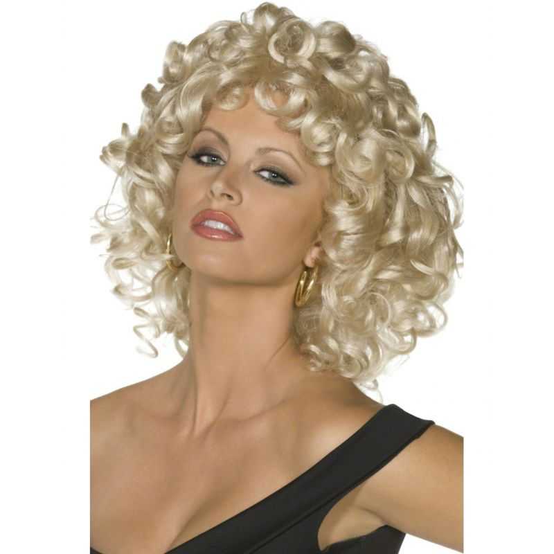 Perruque rétro blonde pour femme - Perruque déguisée - Taille