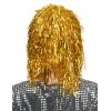 Perruque cheveux métallisés soirée disco