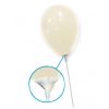 12 Tiges à ballons en plastique