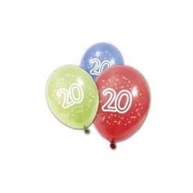 Ballons gonflables 20 ans pas chers