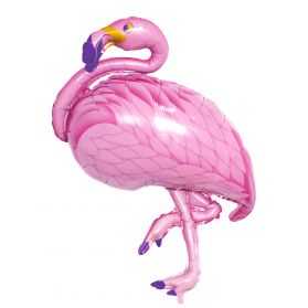 Ballon gonflable Flamant rose