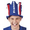 Chapeau Haut de forme supporter des Bleus