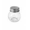 Petit bocal en verre avec couvercle en acier 5 cm