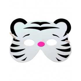 Masque tigre blanc enfant