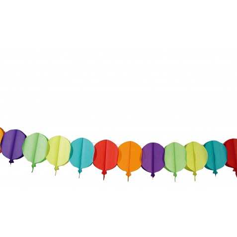 Guirlande ballons en papier 4 m