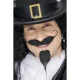 Moustache et barbe de chevalier adulte